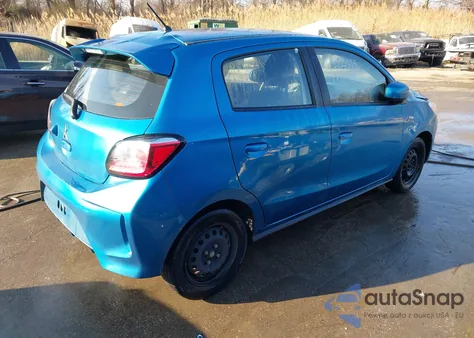 2023 Mitsubishi Mirage Es/Le z USA, uszkodzony, nr VIN ML32AUHJ6PH006670